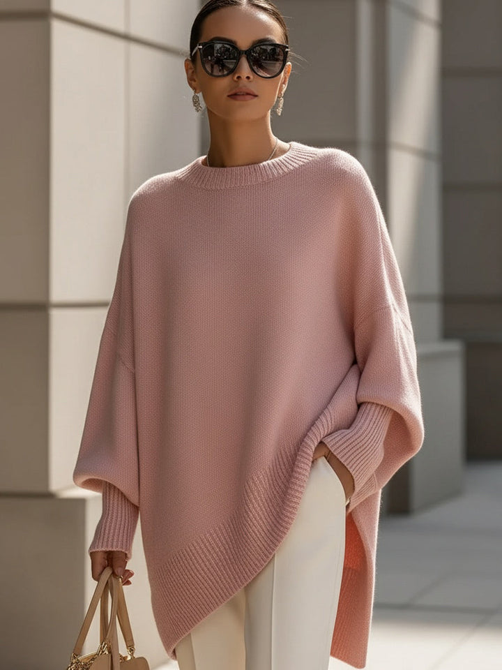 Jennifer | Oversized Svetr s Volným Límcem