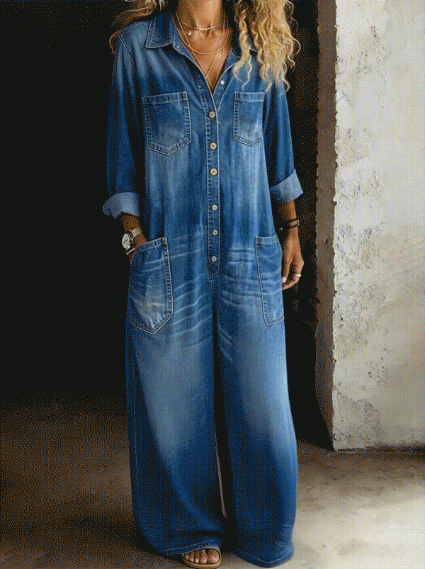 MARCO & BIANCA MILANO | LENA SALOPETTE CASUAL V DENIMU ŽENSKÉ