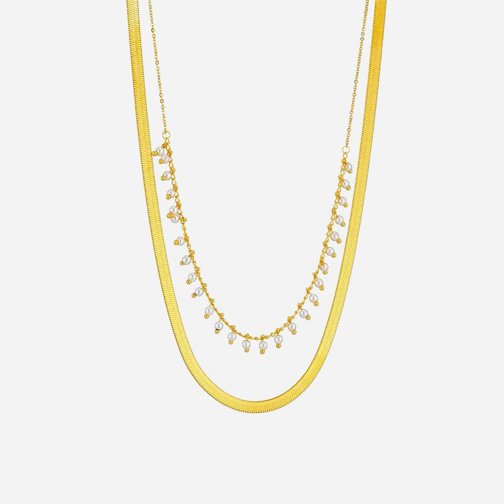 Marizanne | Luxusní hadí choker a perlová šperková sada
