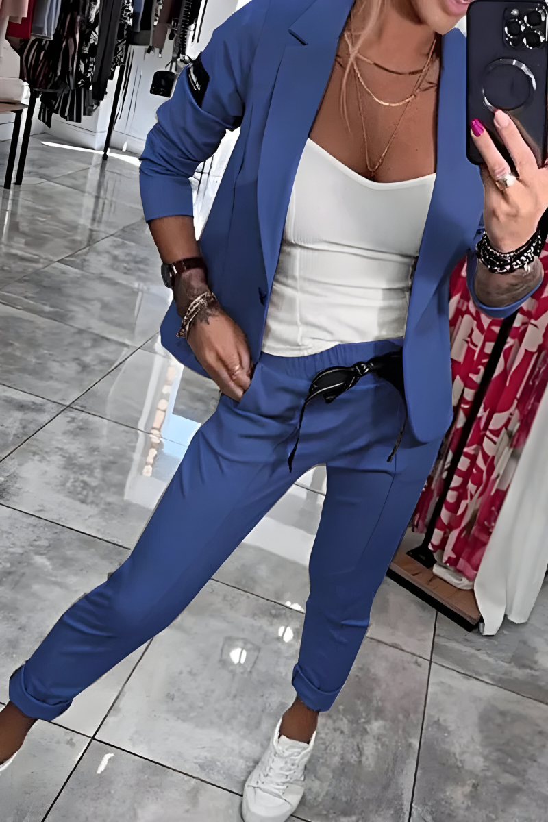 Neris™ | Elegantní moderní dvoudílný oblek – nadčasový styl a pohodlí