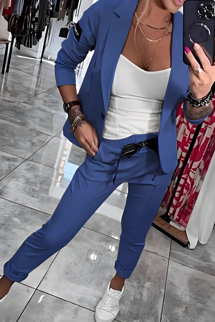 Neris™ | Elegantní moderní dvoudílný oblek – nadčasový styl a pohodlí