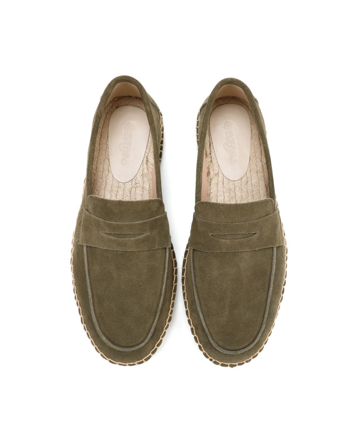 Elegantní Suede Espadrilky