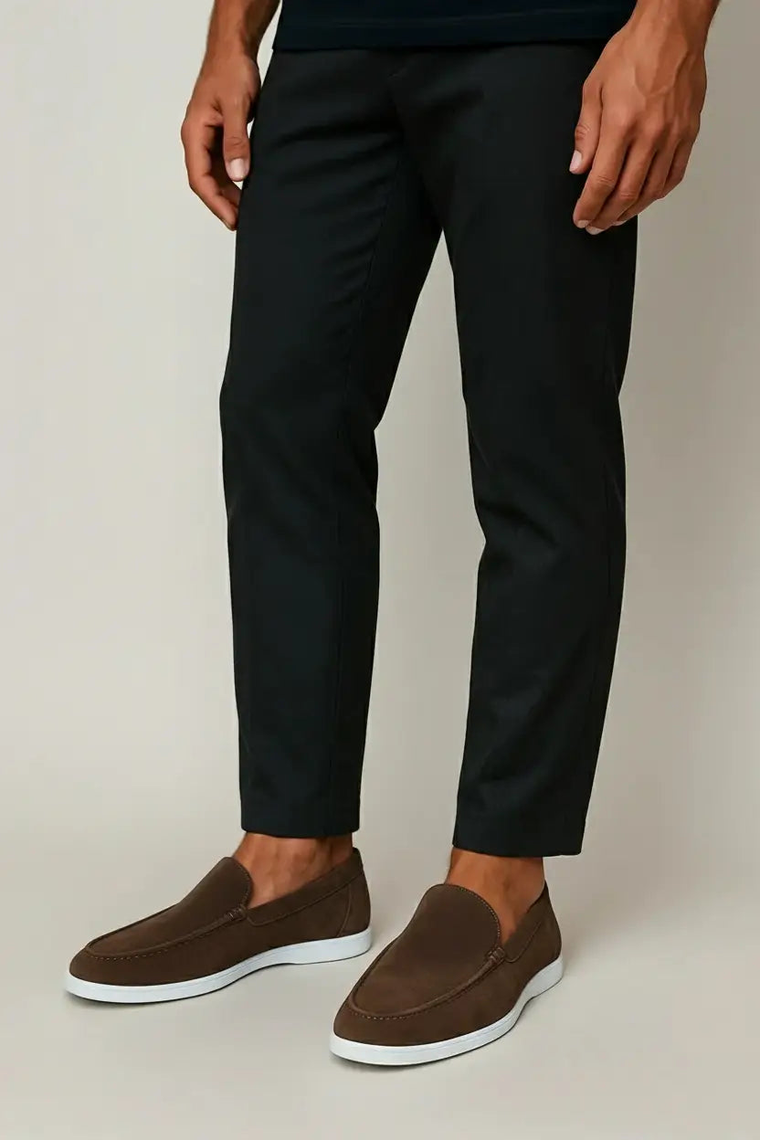 Elegantní semišové loafers