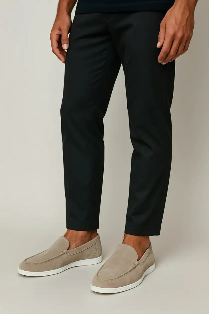 Elegantní semišové loafers
