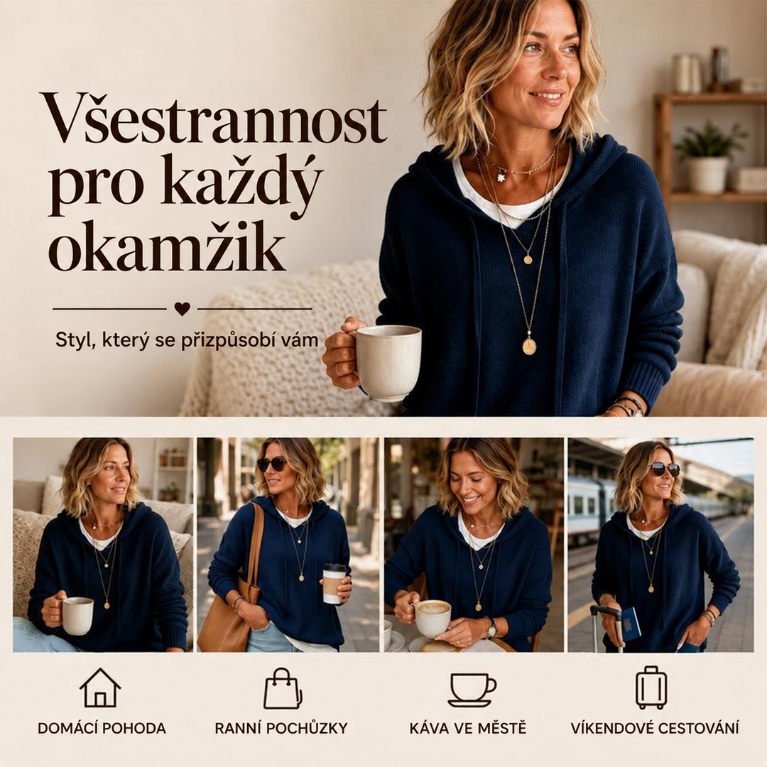 Kitsilano – svetřík s kapucí