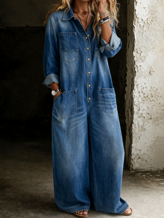 MARCO & BIANCA MILANO | LENA SALOPETTE CASUAL V DENIMU ŽENSKÉ