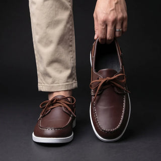 Scarpa Nautica z Bicolor Kůže – Komfortní Podešev