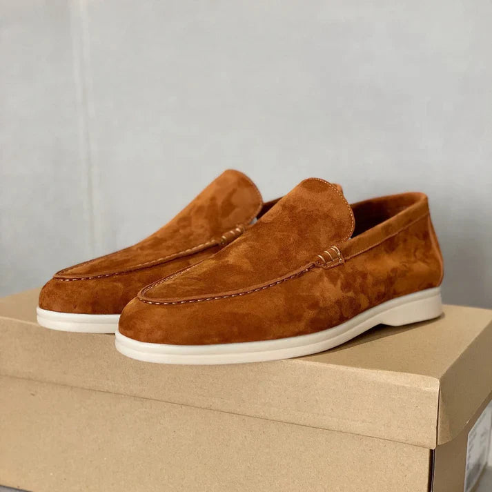 Elegantní semišové loafers