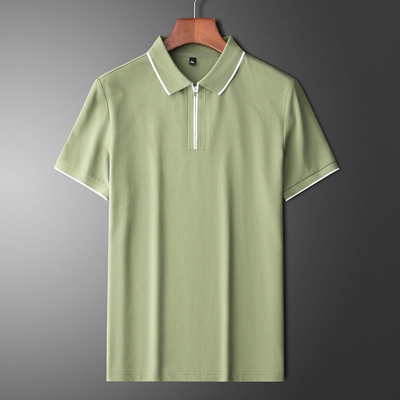 Elegantní bavlněné polo tričko