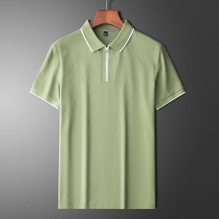 Elegantní bavlněné polo tričko