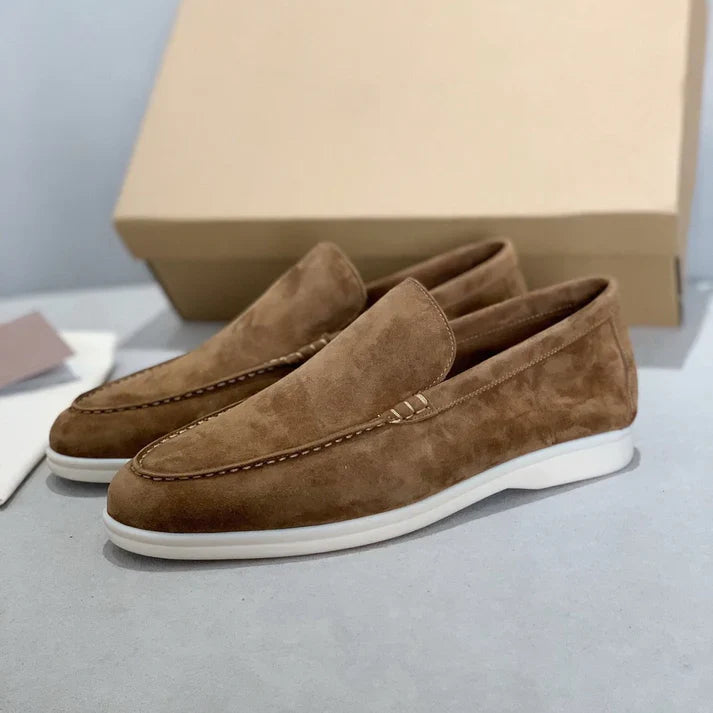 Elegantní semišové loafers