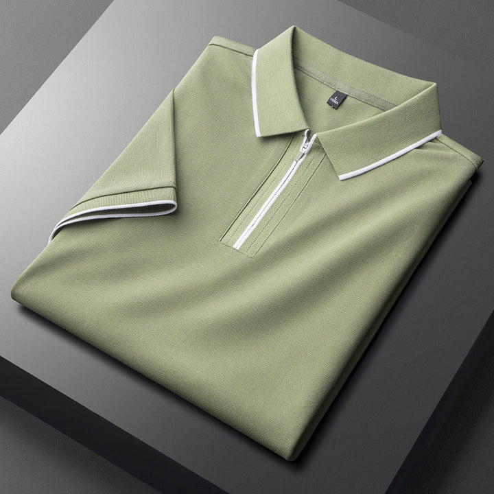 Elegantní bavlněné polo tričko