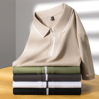Elegantní bavlněné polo tričko