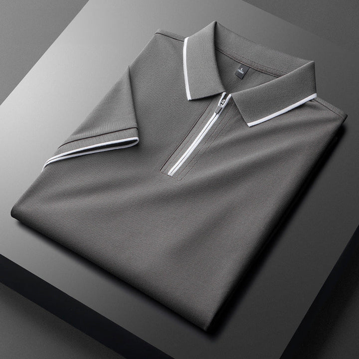 Elegantní bavlněné polo tričko
