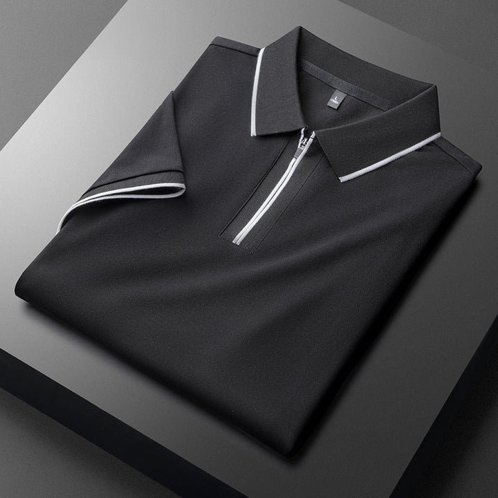 Elegantní bavlněné polo tričko