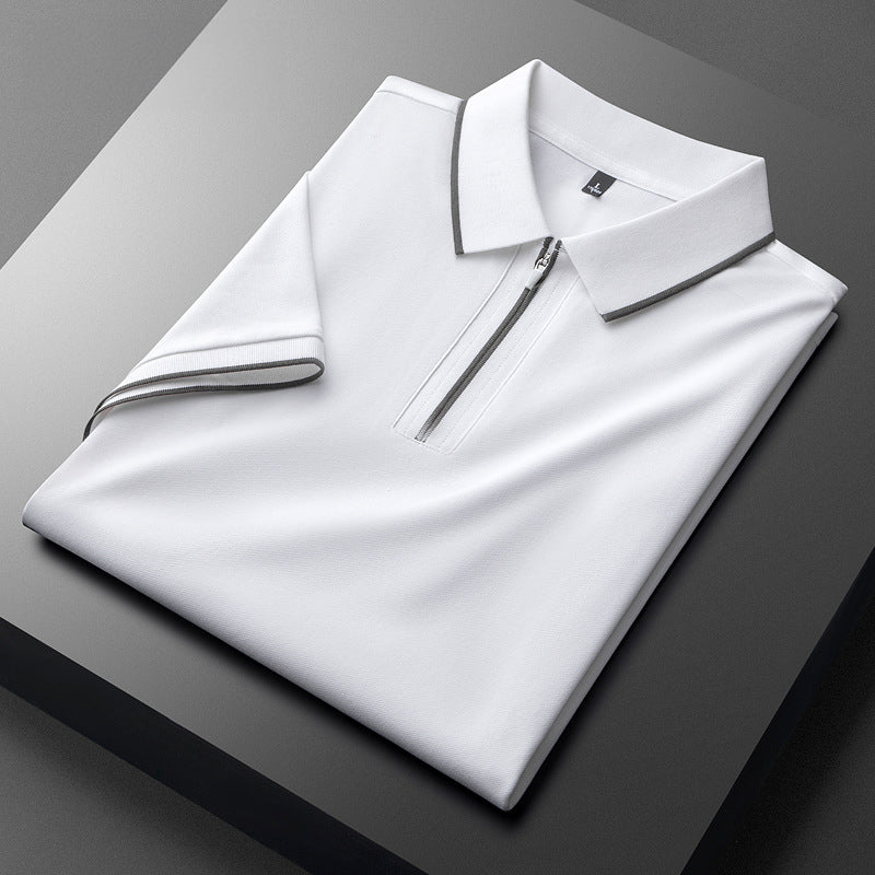 Elegantní bavlněné polo tričko
