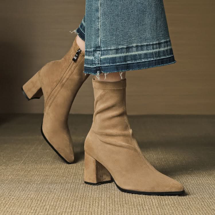 SIENNA | Semišové boty