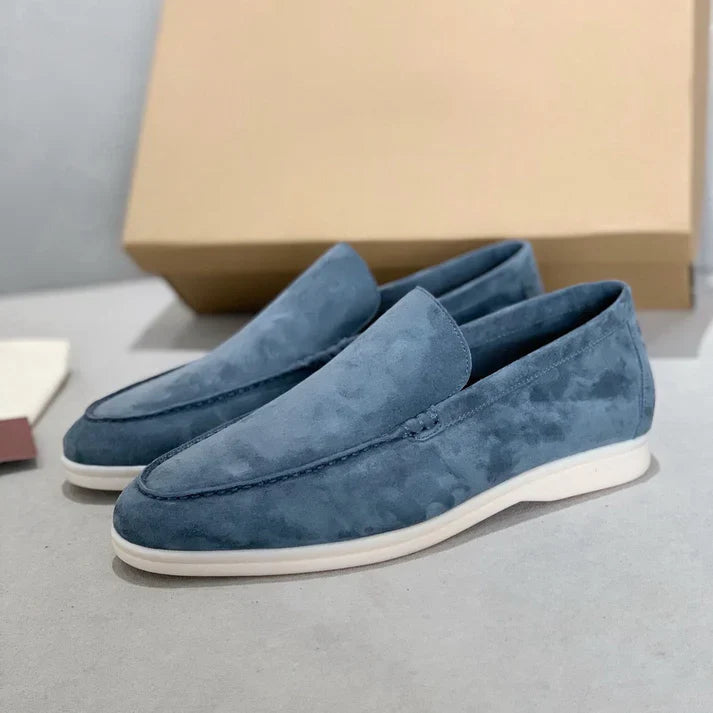 Elegantní semišové loafers