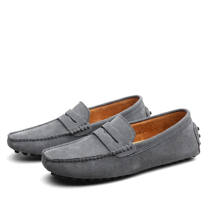 Casual semišové mokasíny