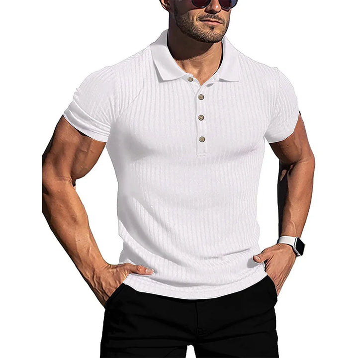 Elegantní pruhované polokošile