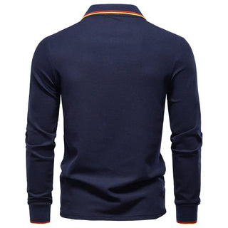 Elegantní Polo Svetr