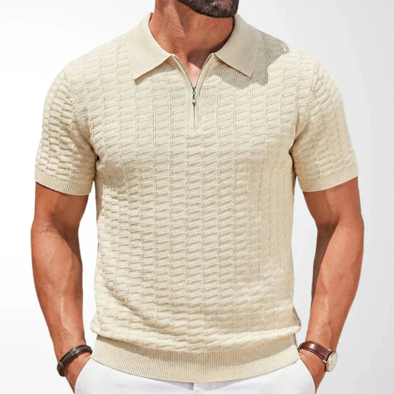Elegantní polokošile s zipem