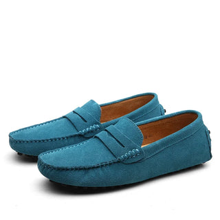 Casual semišové mokasíny