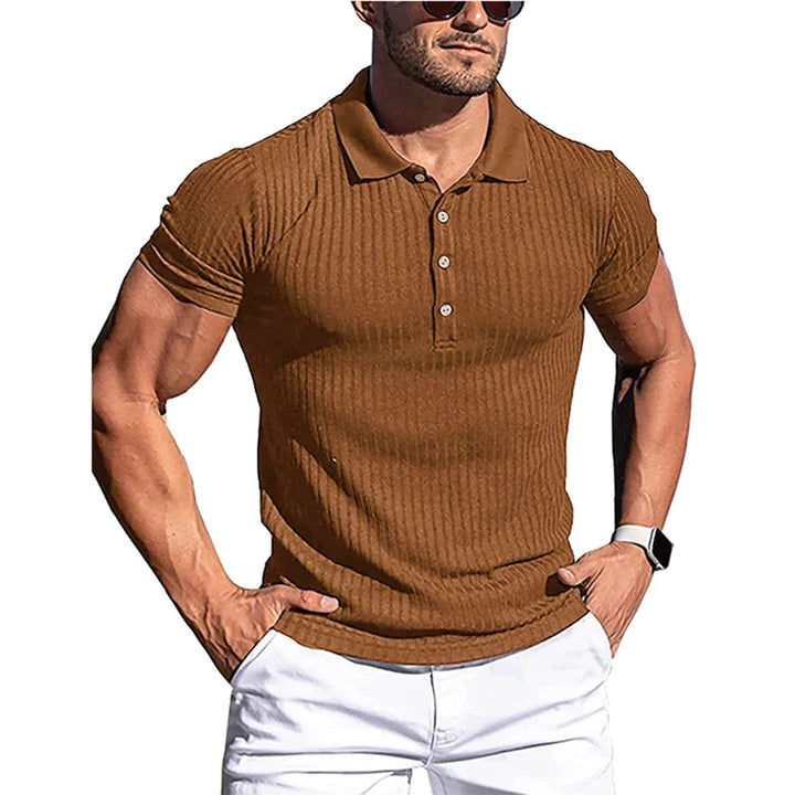 Elegantní pruhované polokošile