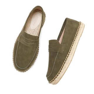 Elegantní Suede Espadrilky