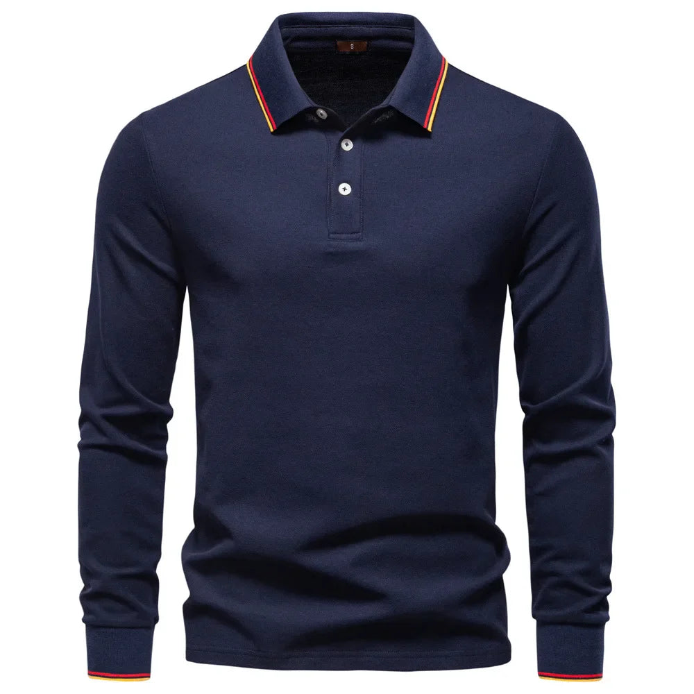 Elegantní Polo Svetr