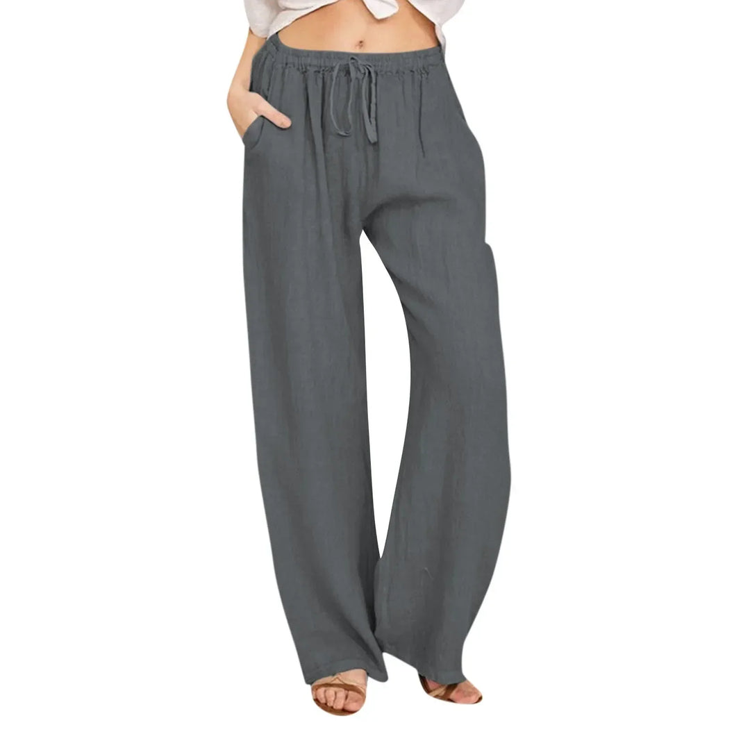 Cazel | Pohodlné kalhoty s širokými nohavicemi