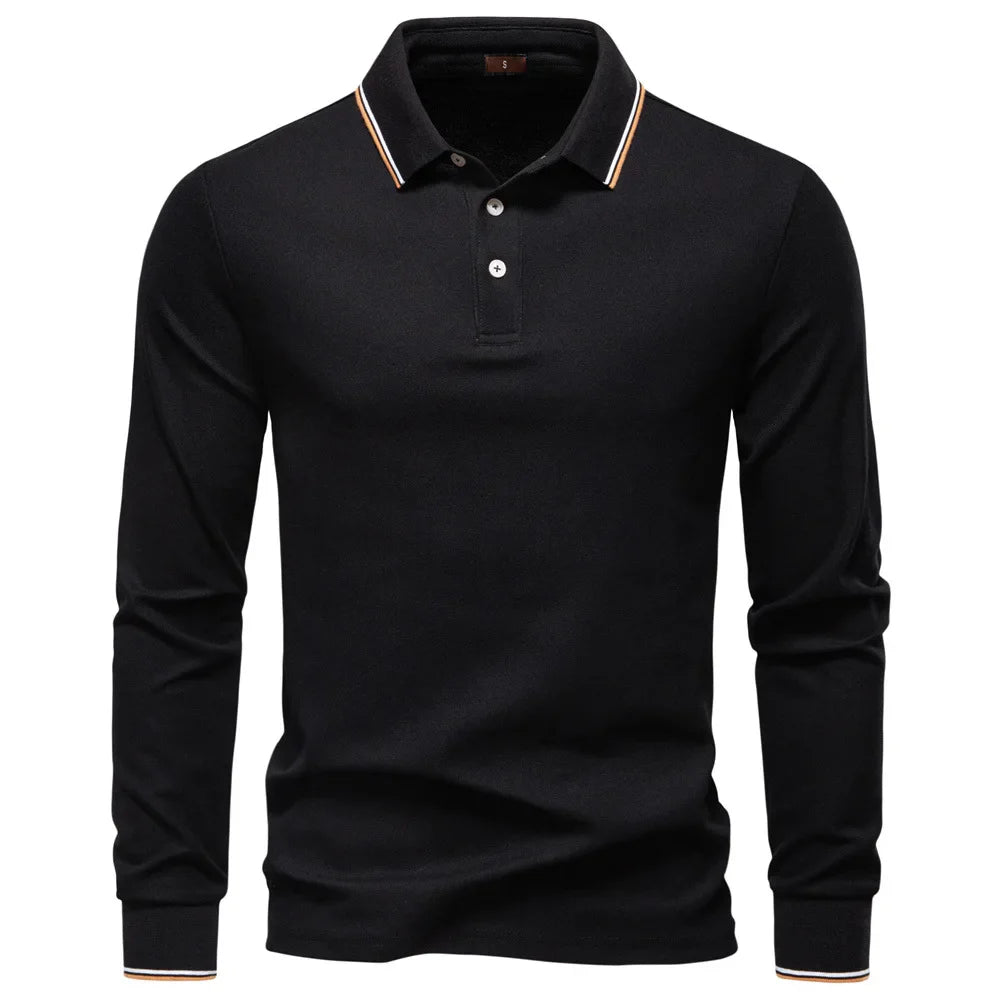 Elegantní Polo Svetr