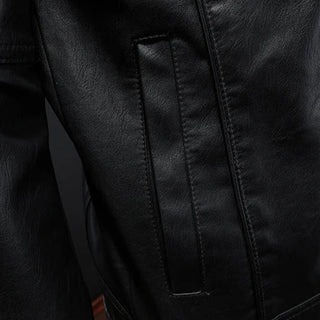 Giacca leggera in pelle