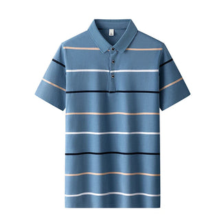 Elegantní pruhované polo tričko