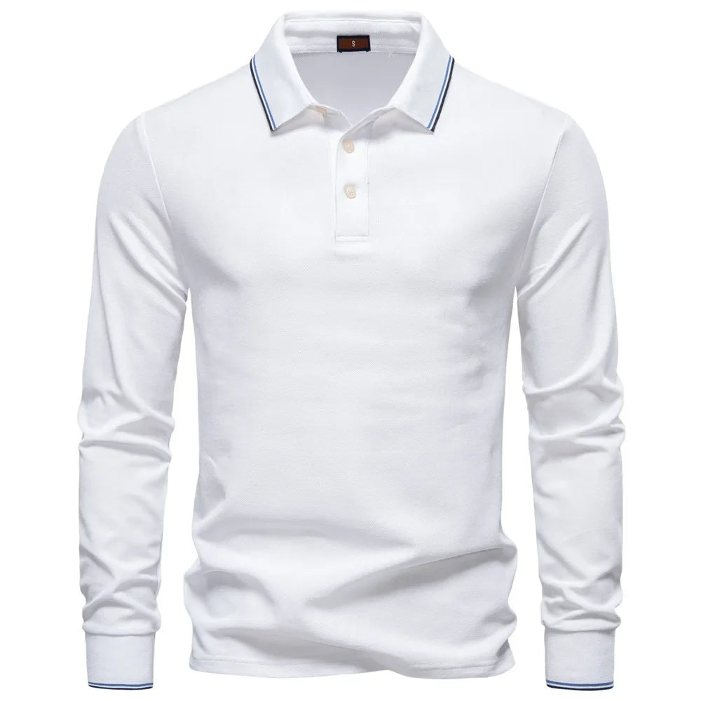 Elegantní Polo Svetr