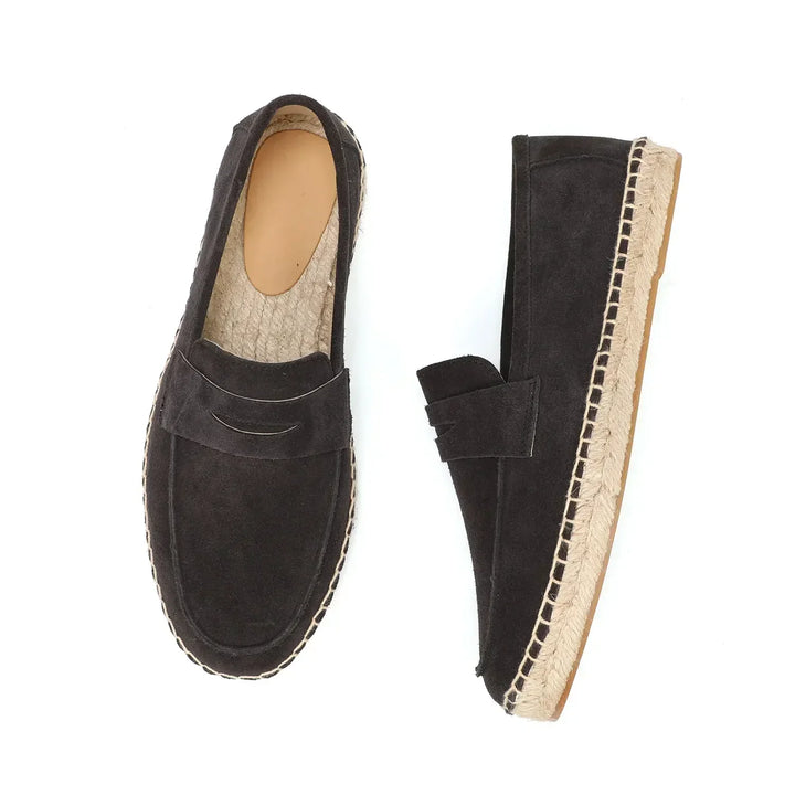 Elegantní Suede Espadrilky