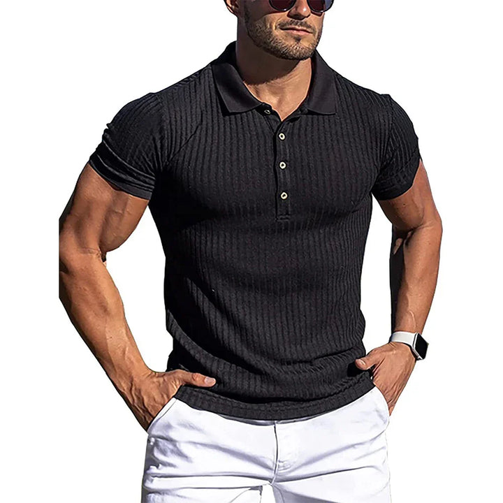 Elegantní pruhované polokošile
