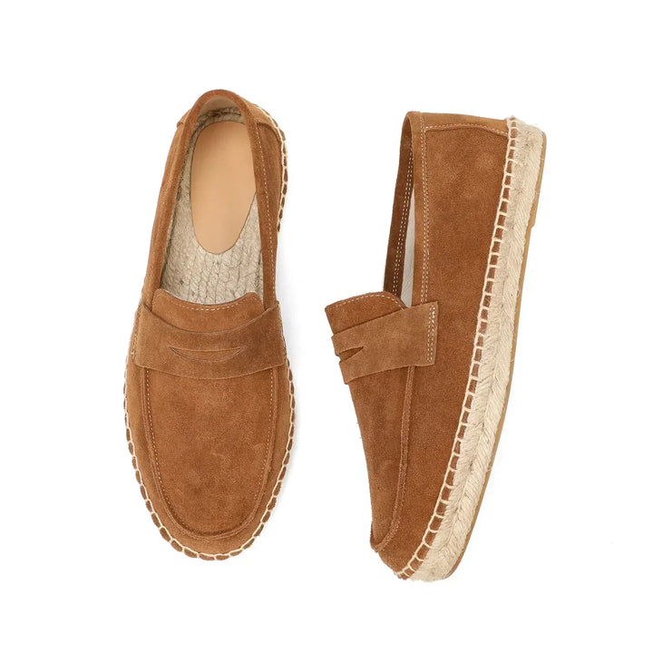 Elegantní Suede Espadrilky