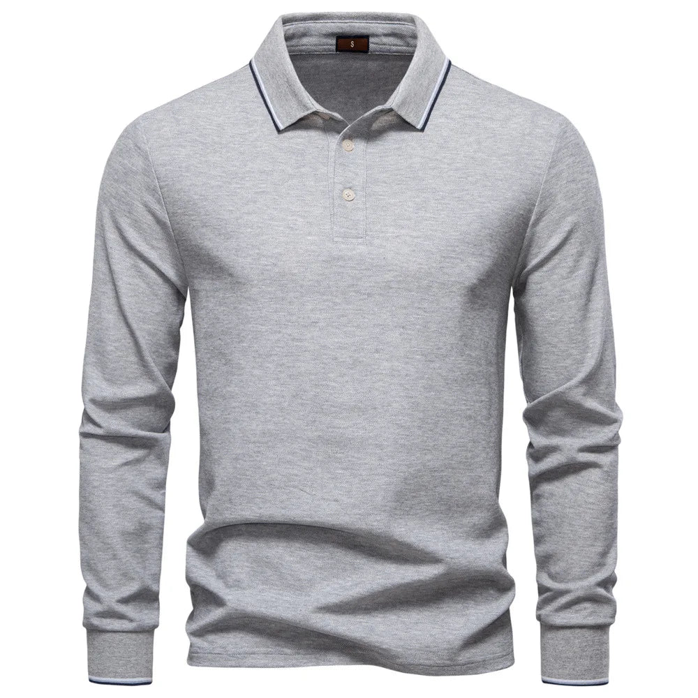 Elegantní Polo Svetr