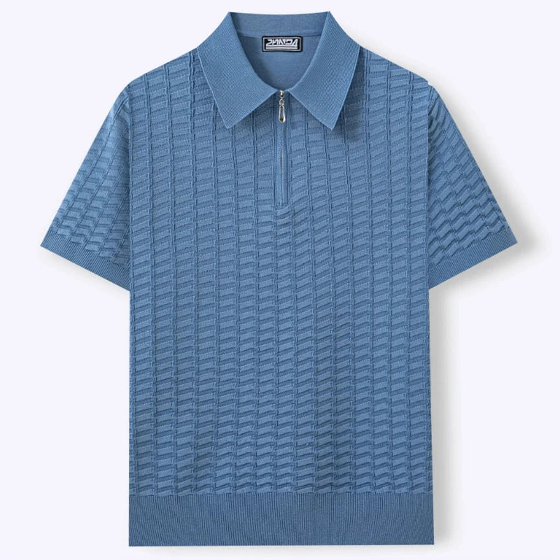 Elegantní polokošile s zipem