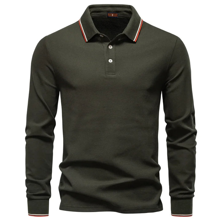 Elegantní Polo Svetr