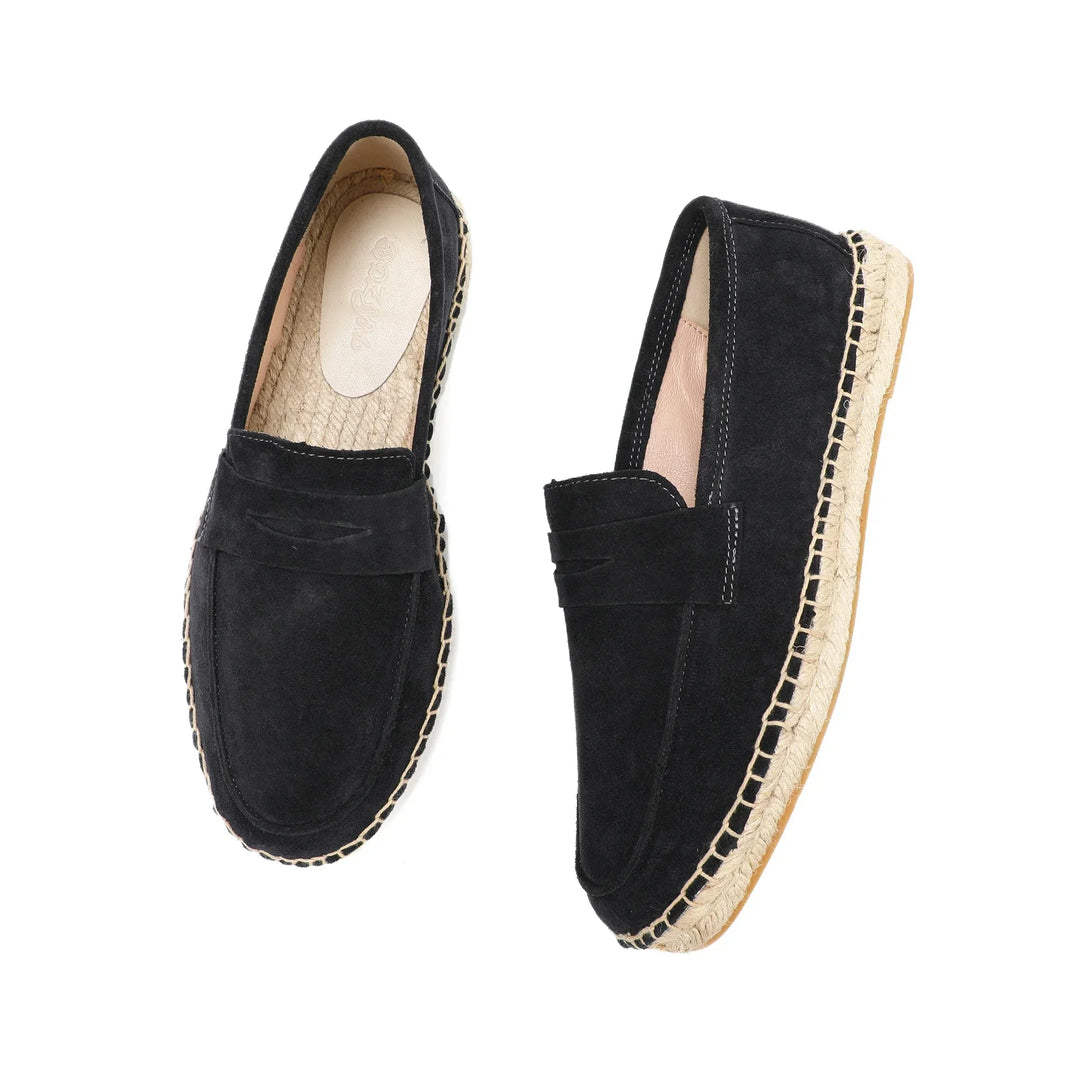 Elegantní Suede Espadrilky