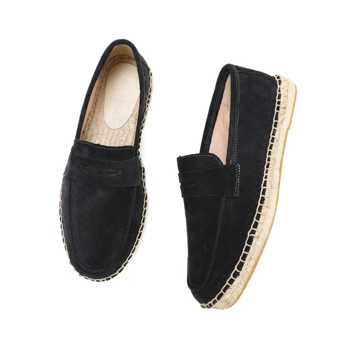 Elegantní Suede Espadrilky