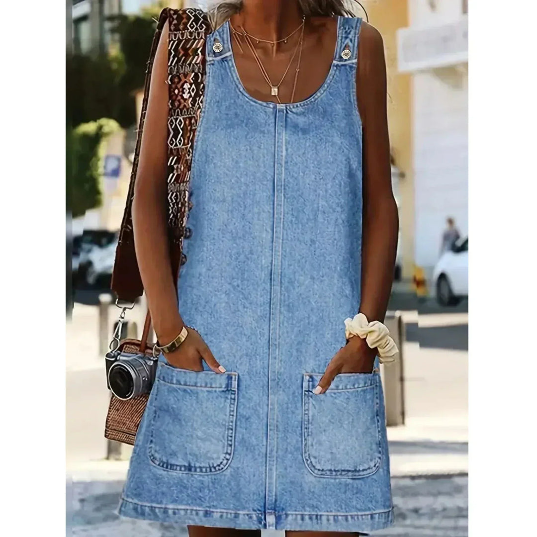 MARCO & BIANCA MILANO | SAYLOR VOLNÉ DENIM ŠATY PRO ŽENY
