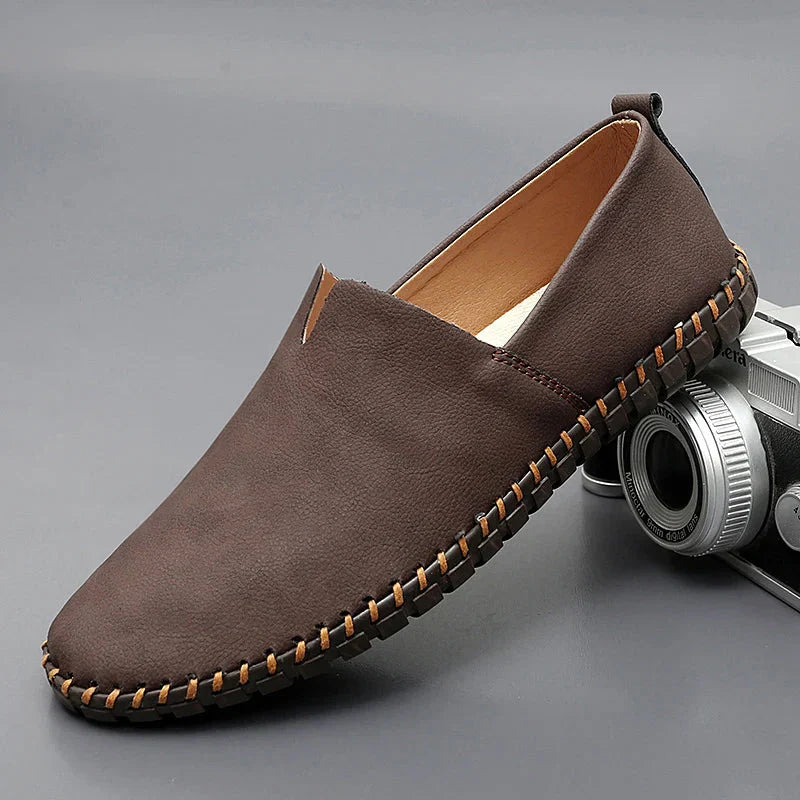 Santorini kožené loafers