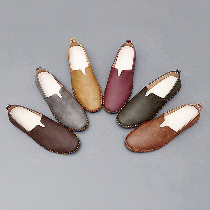 Santorini kožené loafers