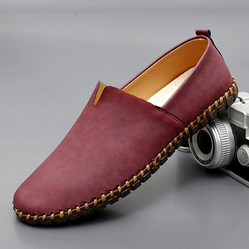 Santorini kožené loafers