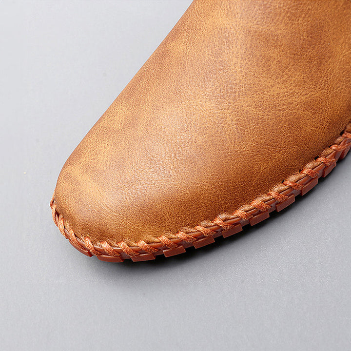 Santorini kožené loafers