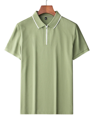 Elegantní bavlněné polo tričko