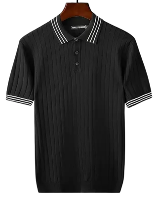 Elegantní bavlněné polo tričko